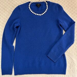 Sapphire Blue Cashmere Sweater
